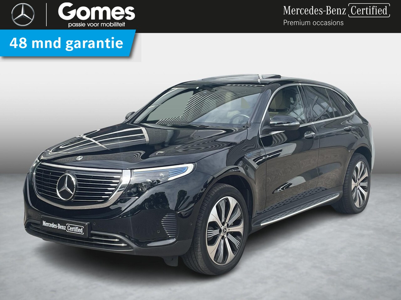 Mercedes-Benz EQC - 400 4MATIC | Beige Leer | Schuifdak - AutoWereld.nl