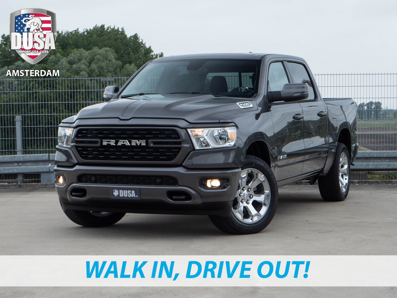 Dodge Ram 1500 - 5.7 V8 4x4 Crew Cab Big Horn Sport Nieuw binnen! - AutoWereld.nl