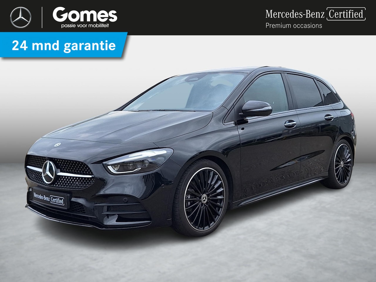 Mercedes-Benz B-klasse - 180 AMG Line | Premium | Nightpakket | Achteruitrijcamera | Stoelverwarming | Sfeerverlich - AutoWereld.nl