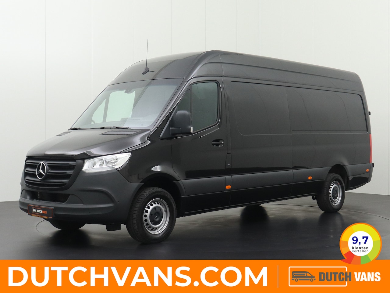 Mercedes-Benz Sprinter - 317CDI 9G-Tronic Automaat L3H2 Maxi | Airco | Camera | 3-Persoons | Betimmering - AutoWereld.nl