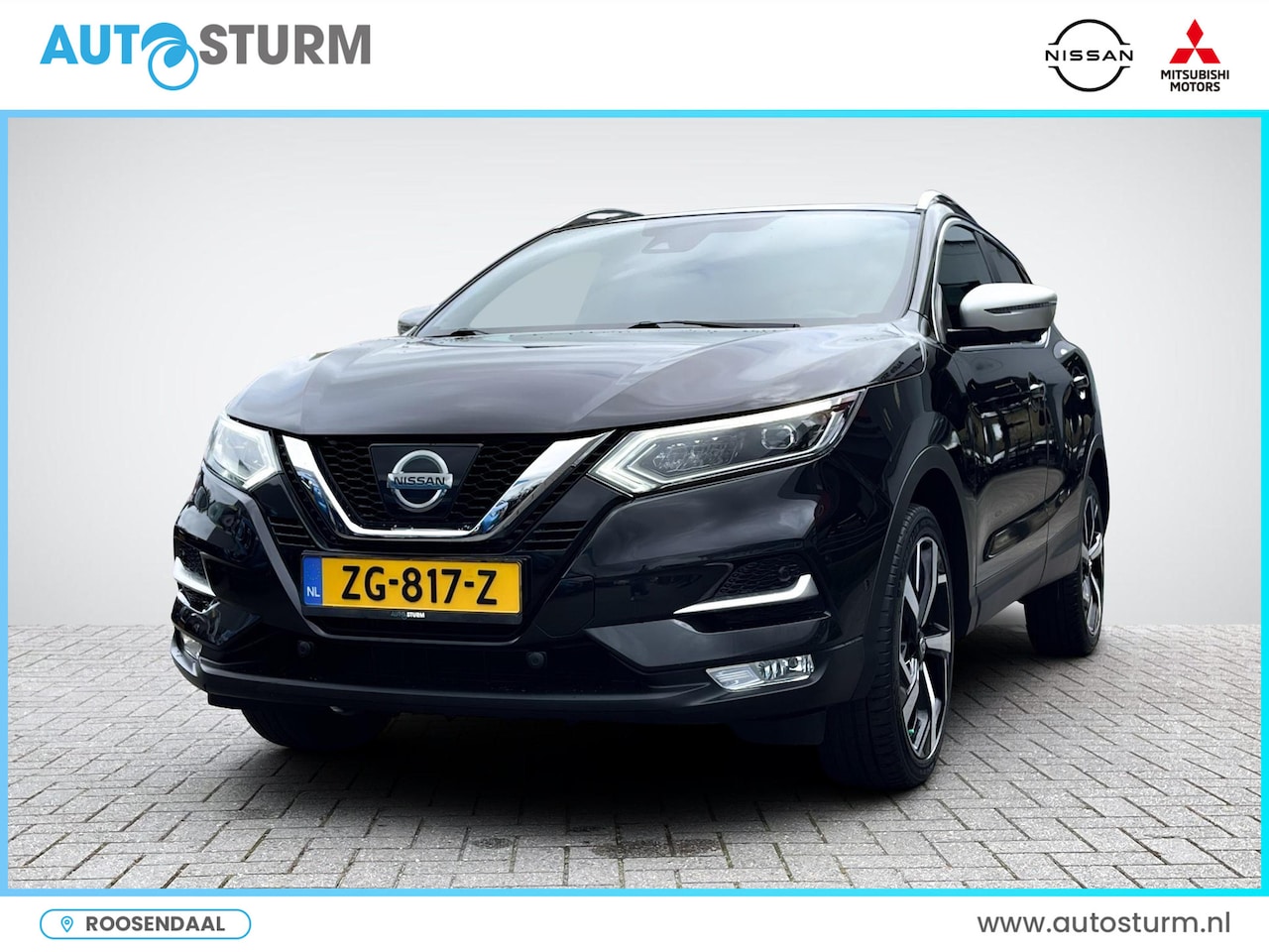 Nissan Qashqai - 1.2 Tekna + | Trekhaak | Panoramadak | Nappa Leder | BOSE Audio | Geheugenstoel | 360° Cam - AutoWereld.nl