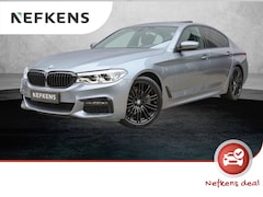 BMW 5-serie - 520i High Executive (M-sport/S.stoelen/LEER/T.haak/Glazendak/Elek.klep/NL Auto)