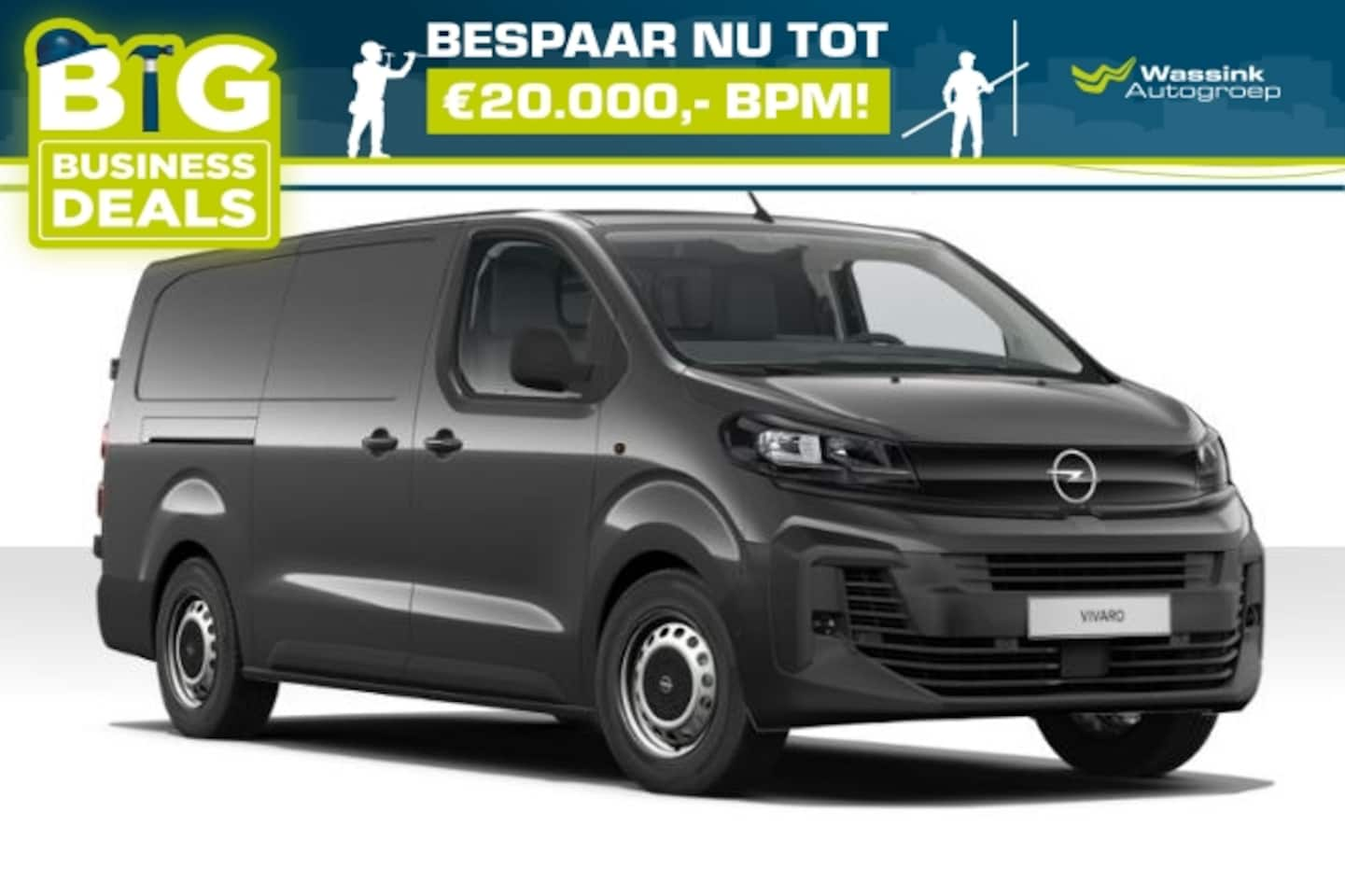 Opel Vivaro - GB 2.0 BlueHDI 145pk L2 Automaat I Trekhaak I Verhoogd Laadvermogen I Houten afwerking laa - AutoWereld.nl