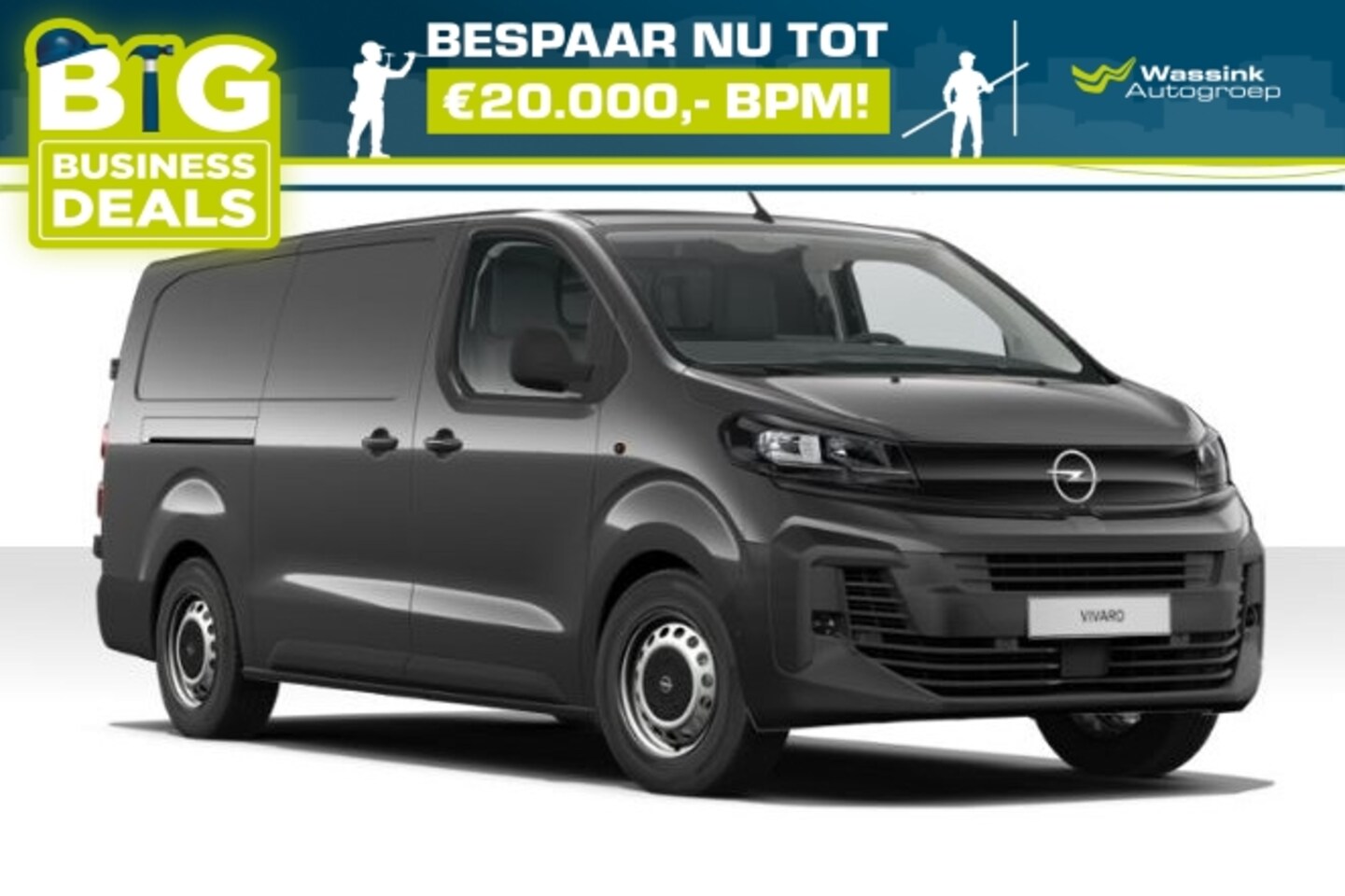 Opel Vivaro - GB 2.0 BlueHDI 145pk L2 Automaat I Trekhaak I Verhoogd Laadvermogen I Houten afwerking laa - AutoWereld.nl