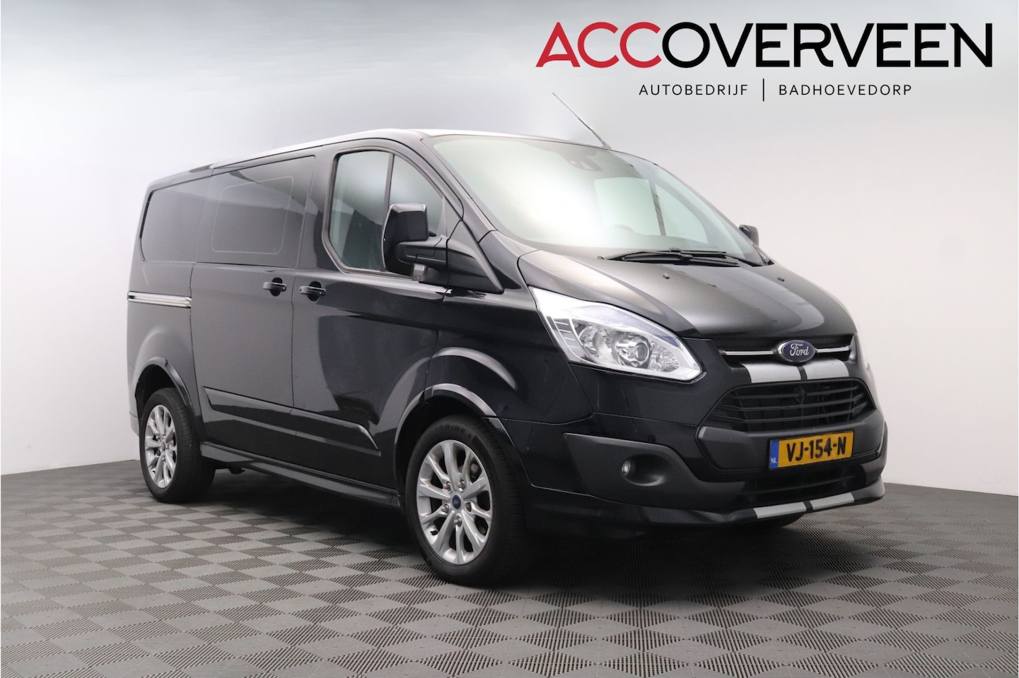 Ford Transit Custom - 290 2.2 TDCI Sport Dubbel Cabine | Airco | Nav | Camera - AutoWereld.nl