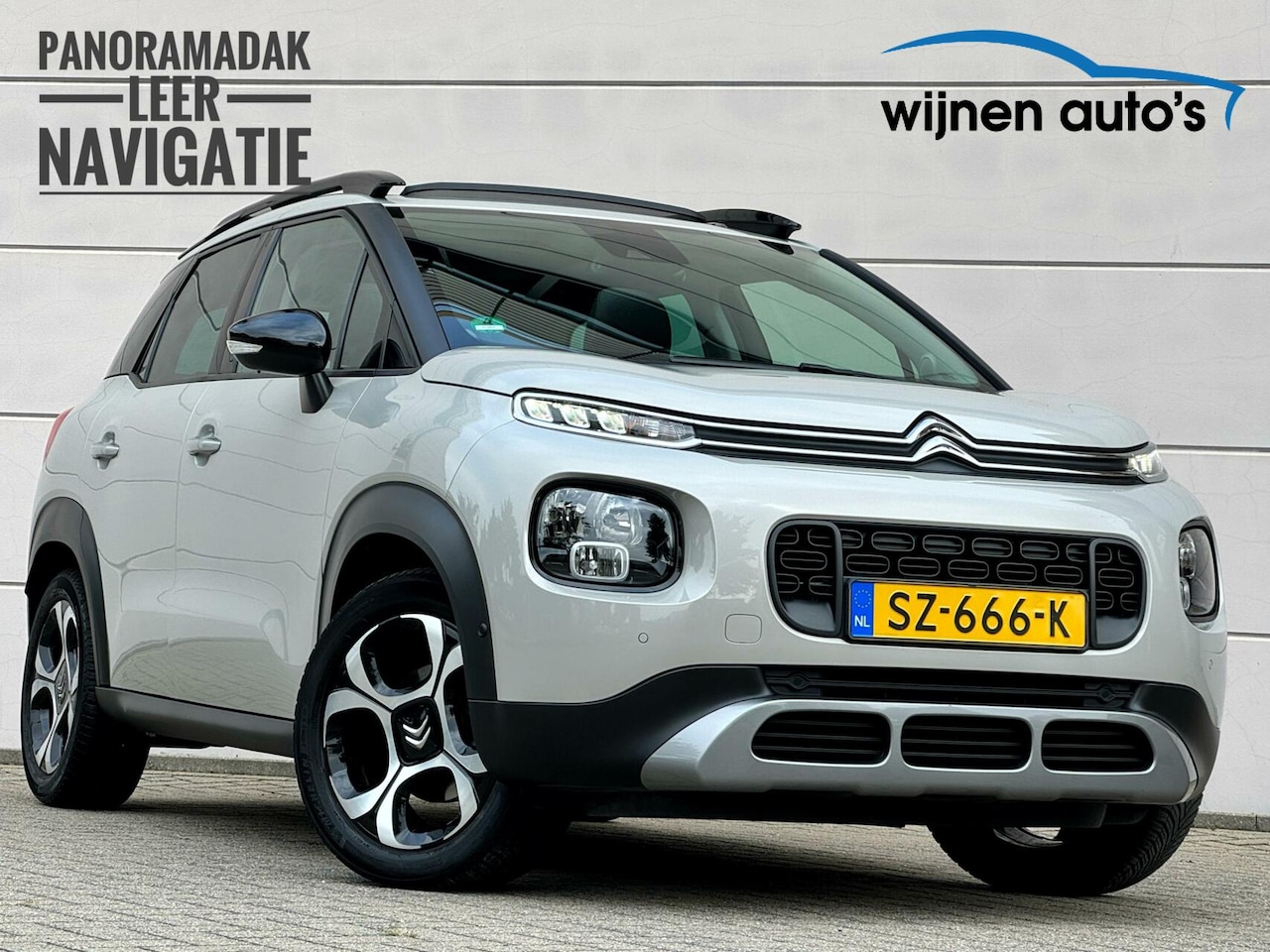 Citroën C3 Aircross - 1.2 110pk Shine Automaat/ Leer/Pano/Navi - AutoWereld.nl