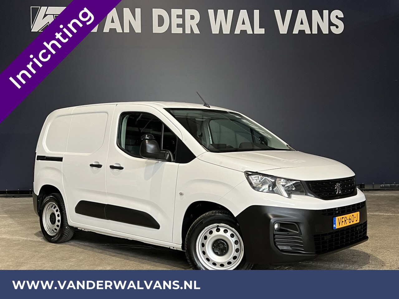 Peugeot Partner - 1.5 BlueHDI 102pk L1H1 inrichting Euro6 Airco | Android auto | Cruisecontrol | Trekhaak Pa - AutoWereld.nl