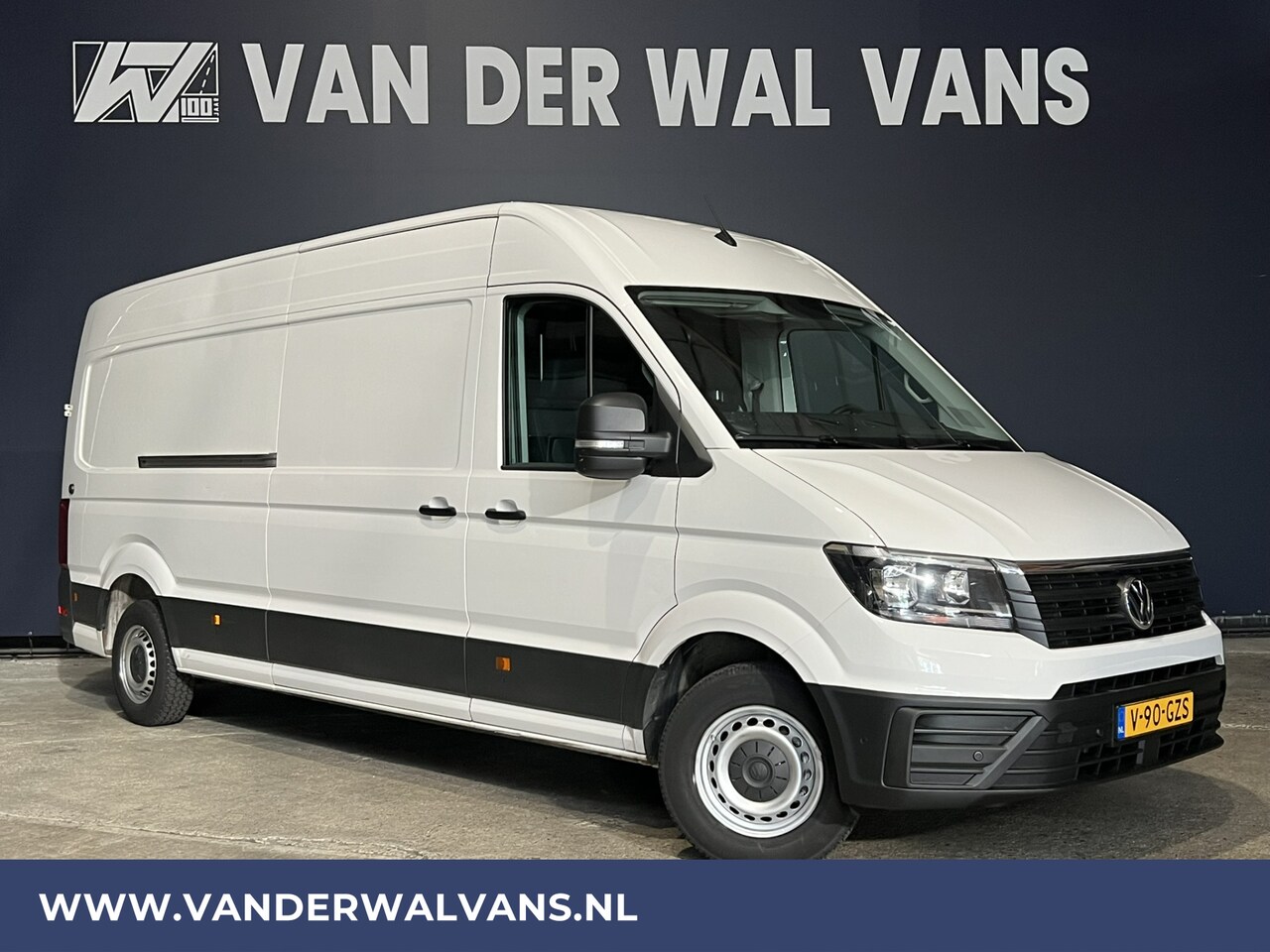 Volkswagen Crafter - 2.0 TDI 141pk L4H3 L3H2 Euro6 Airco | Navigatie | Camera | Apple Carplay Android Auto, Par - AutoWereld.nl