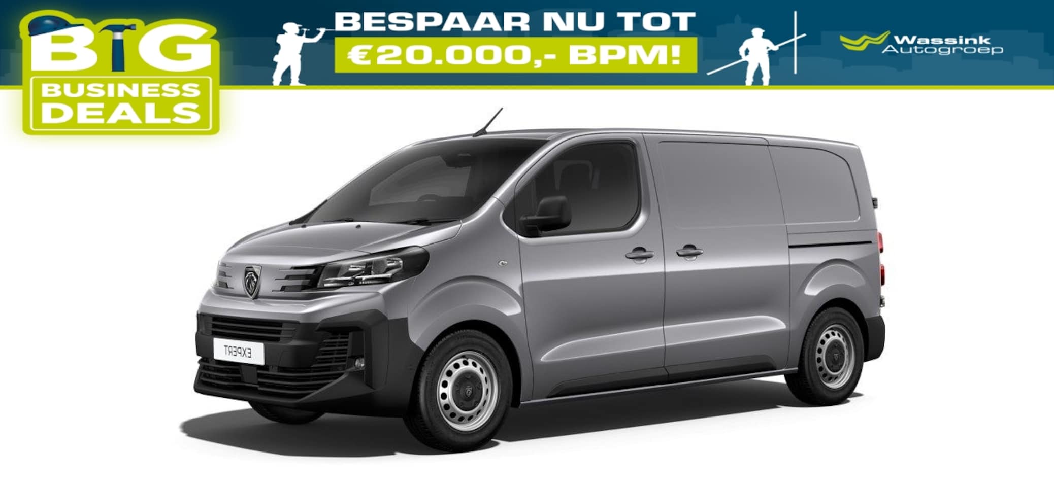 Peugeot Expert - GB L2 2.0 BlueHDi 145pk | Comfort Pakket | Dynamic NAV pakket | Trekhaak | Moduwerk | - AutoWereld.nl