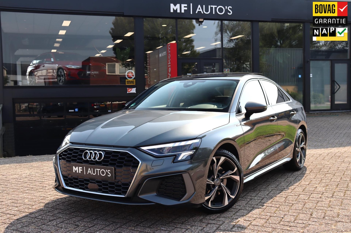 Audi A3 Limousine - 35 TFSI S edition 3x S-Line|Pano|Matrix|RS Stoelen|Camera - AutoWereld.nl