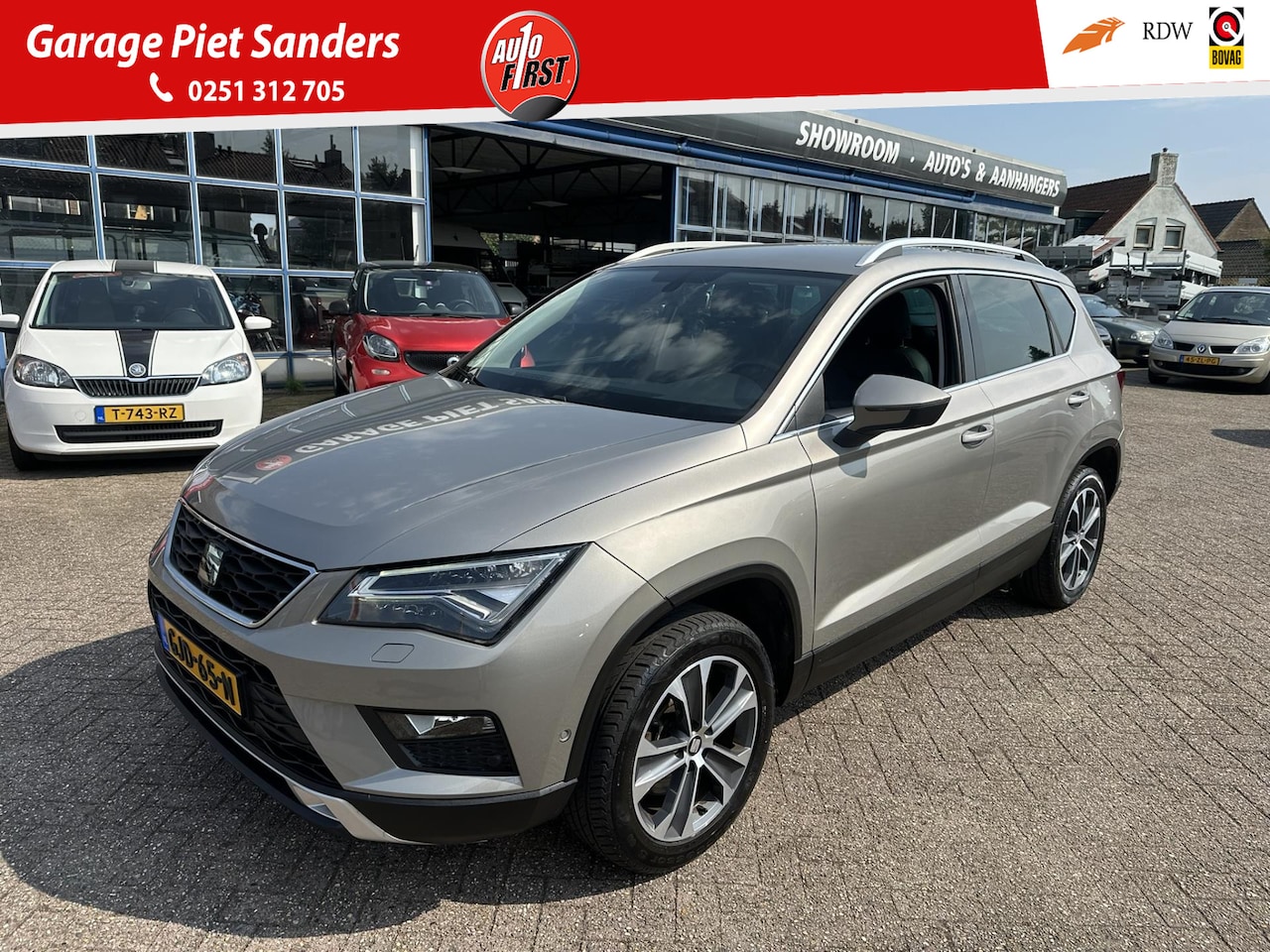 Seat Ateca - 1.0 EcoTSI I Led I Clima I Stoelverw. I auto. achterklep I Leder I Camera - AutoWereld.nl