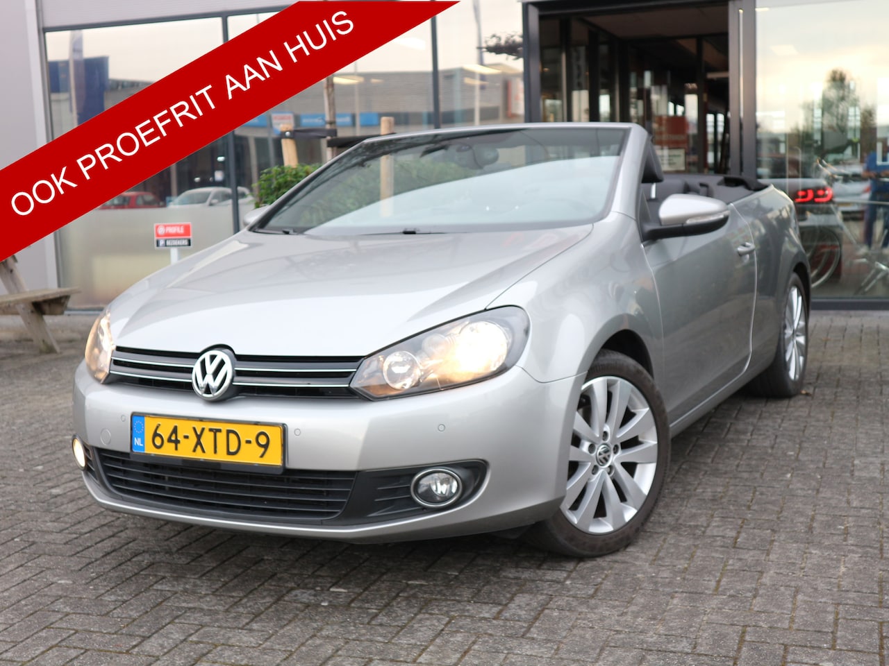 Volkswagen Golf Cabriolet - 1.2 TSI BlueMotion NL AUTO NAVI CLIMA CRUISE PDC - AutoWereld.nl