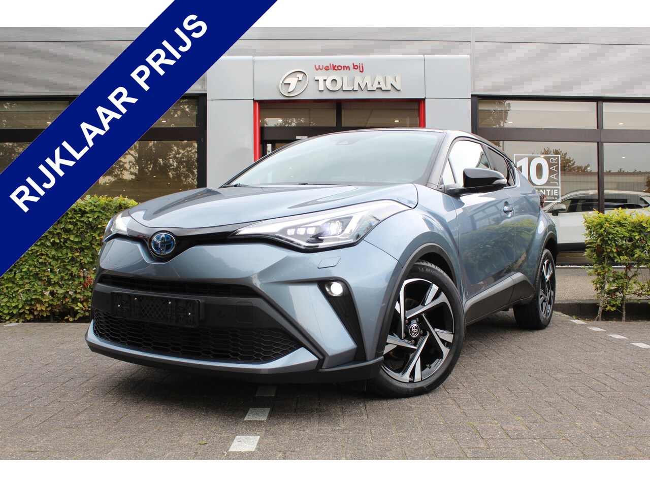 Toyota C-HR - 1.8 Hybrid Style Bi-Tone | Rijklaar | Blind Spot | Navi | Apple/Android | LED | Keyless | - AutoWereld.nl