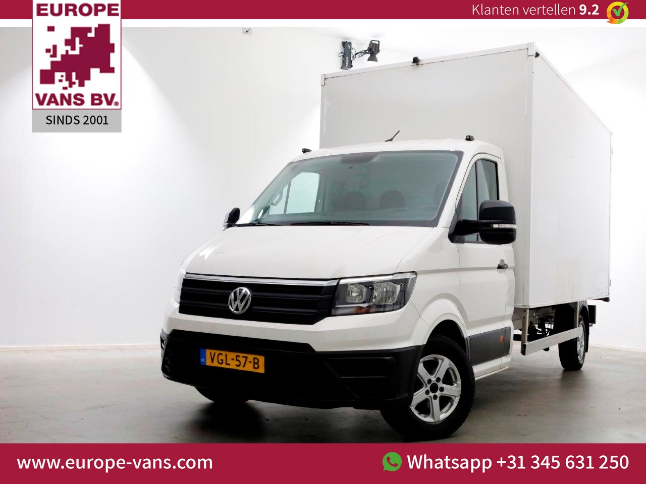 Volkswagen Crafter - 35 2.0 TDI Bakwagen met achterdeuren en zijdeur 08-2020 - AutoWereld.nl