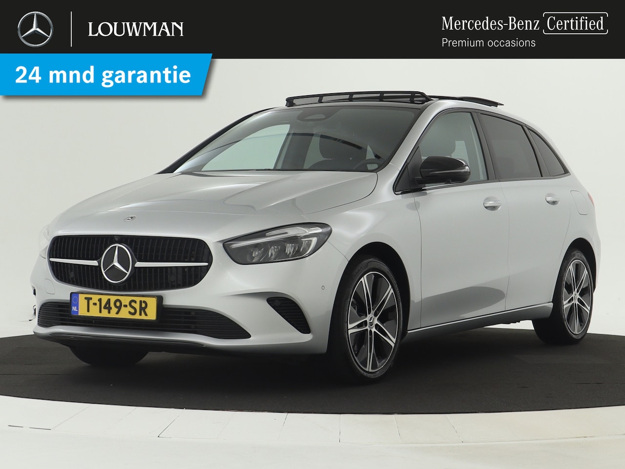 Mercedes-Benz B-klasse - 250 e Face Lift Luxury Line | Panoramadak | Burmester Surround Sound systeem | Sfeerverlic - AutoWereld.nl