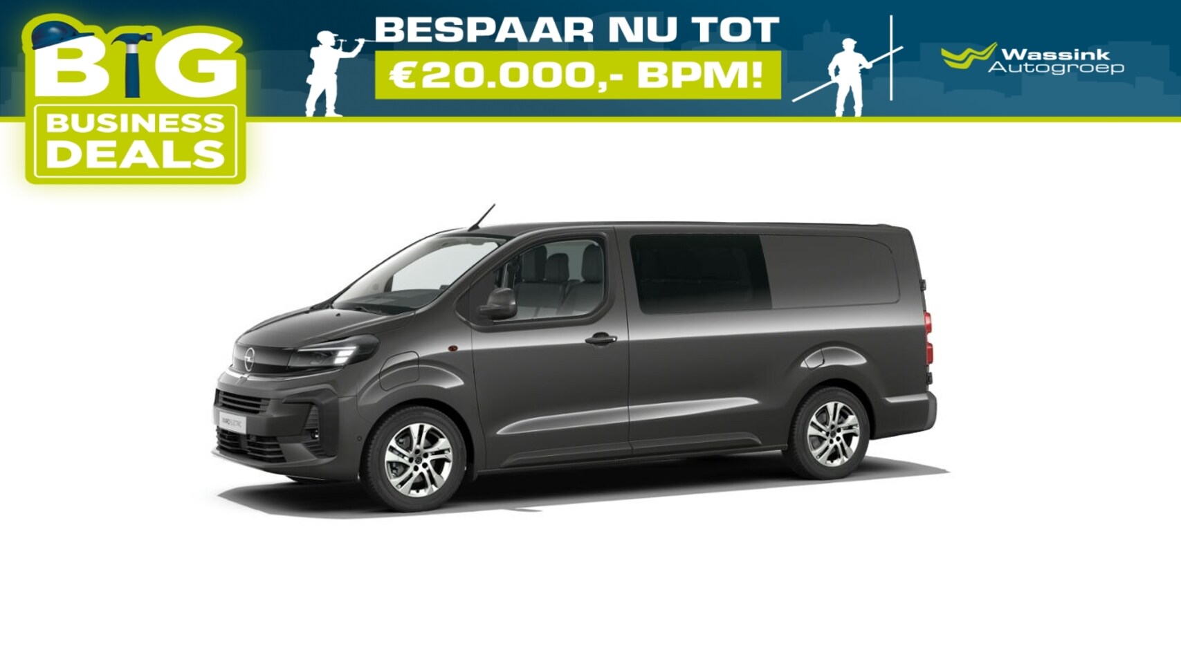 Opel Vivaro - GBDC 2.0 Diesel 180pk L3 Aut | Comfort Pakket | Dynamic Surround View Pakket | Luxury Pakk - AutoWereld.nl