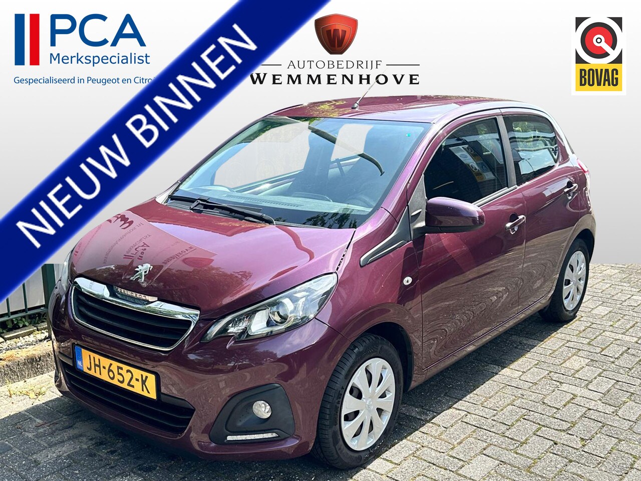 Peugeot 108 - 1.0 e-VTi Active 5-Deurs/ Mistl/Dagrijlampen/CD/5-Deurs - AutoWereld.nl