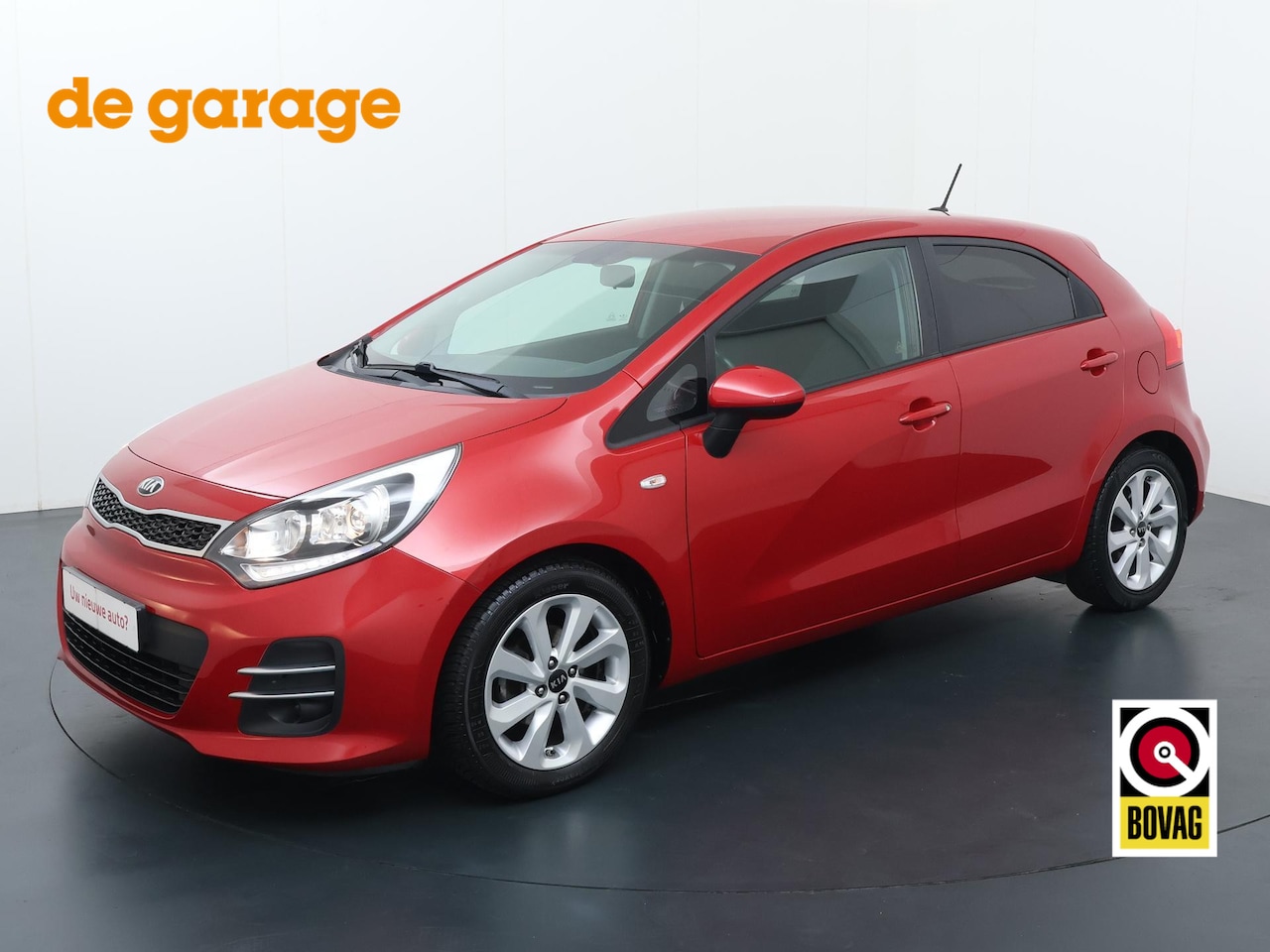 Kia Rio - 1.2 CVVT DynamicLine | Cruise | Airco | Achteruitrijcamera | Bluetooth | Navigatie | Autom - AutoWereld.nl