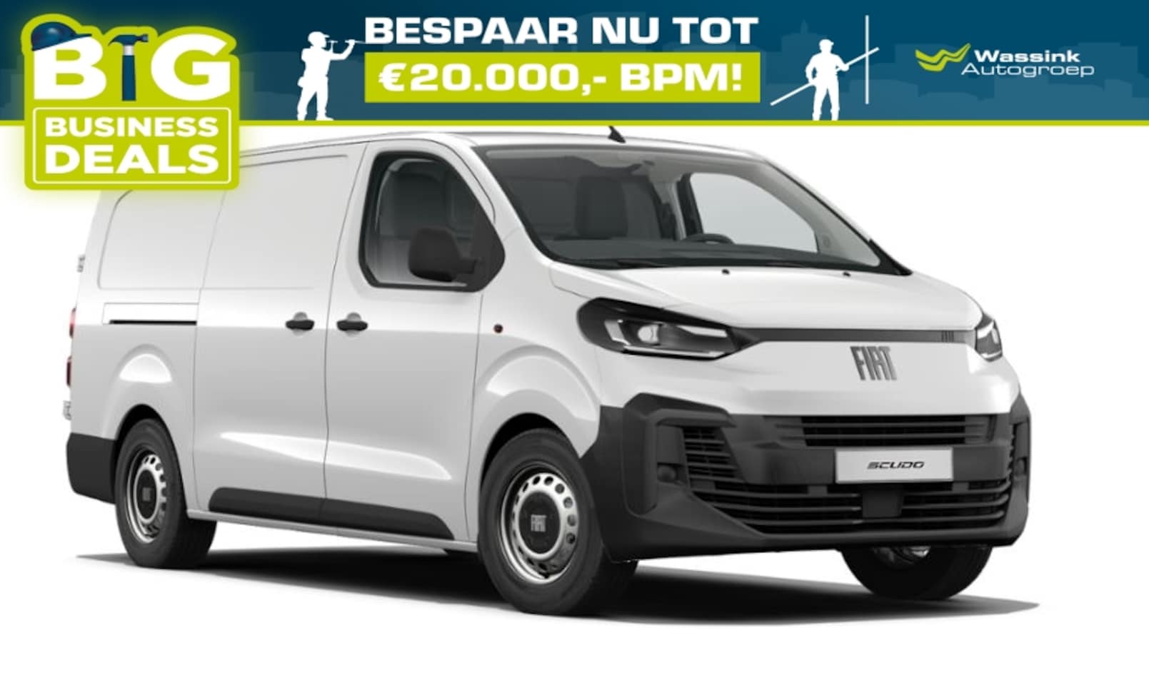 Fiat Scudo - 2.0 Diesel 145pk Lengte 3 I Moduwork Laadruimte I Comfort Pakket I Navigatie Pakket I Trek - AutoWereld.nl