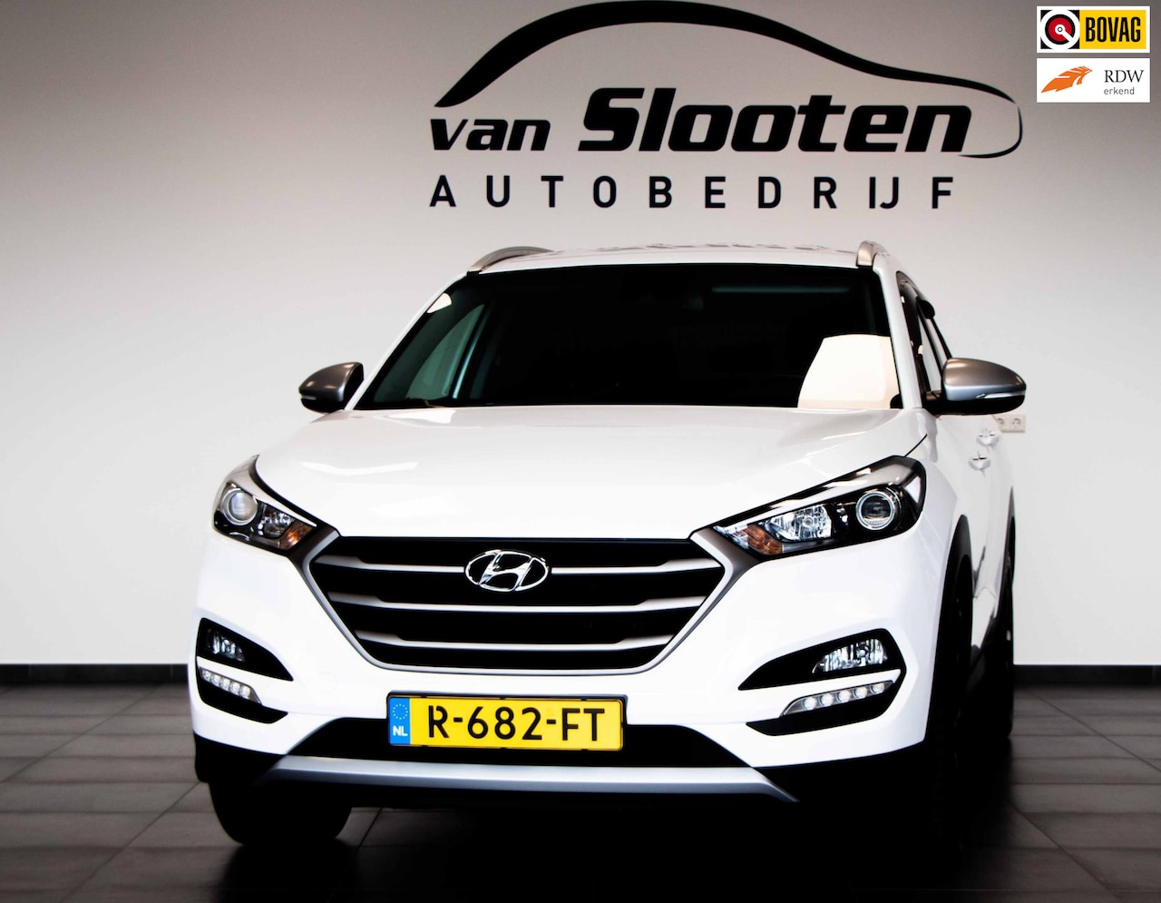 Hyundai Tucson - 1.6 T-GDi Comfort 4WD| Navi| Camera| Cruise| Climate| Automaat - AutoWereld.nl