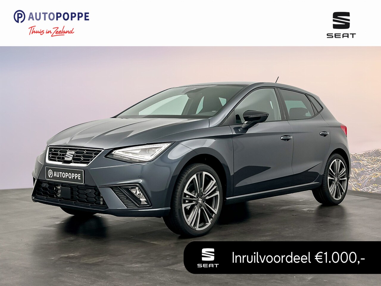 Seat Ibiza - 1.0 EcoTSI 115 6MT FR Anniversary | Airconditioning automatisch met 2-zone-temperatuurrege - AutoWereld.nl