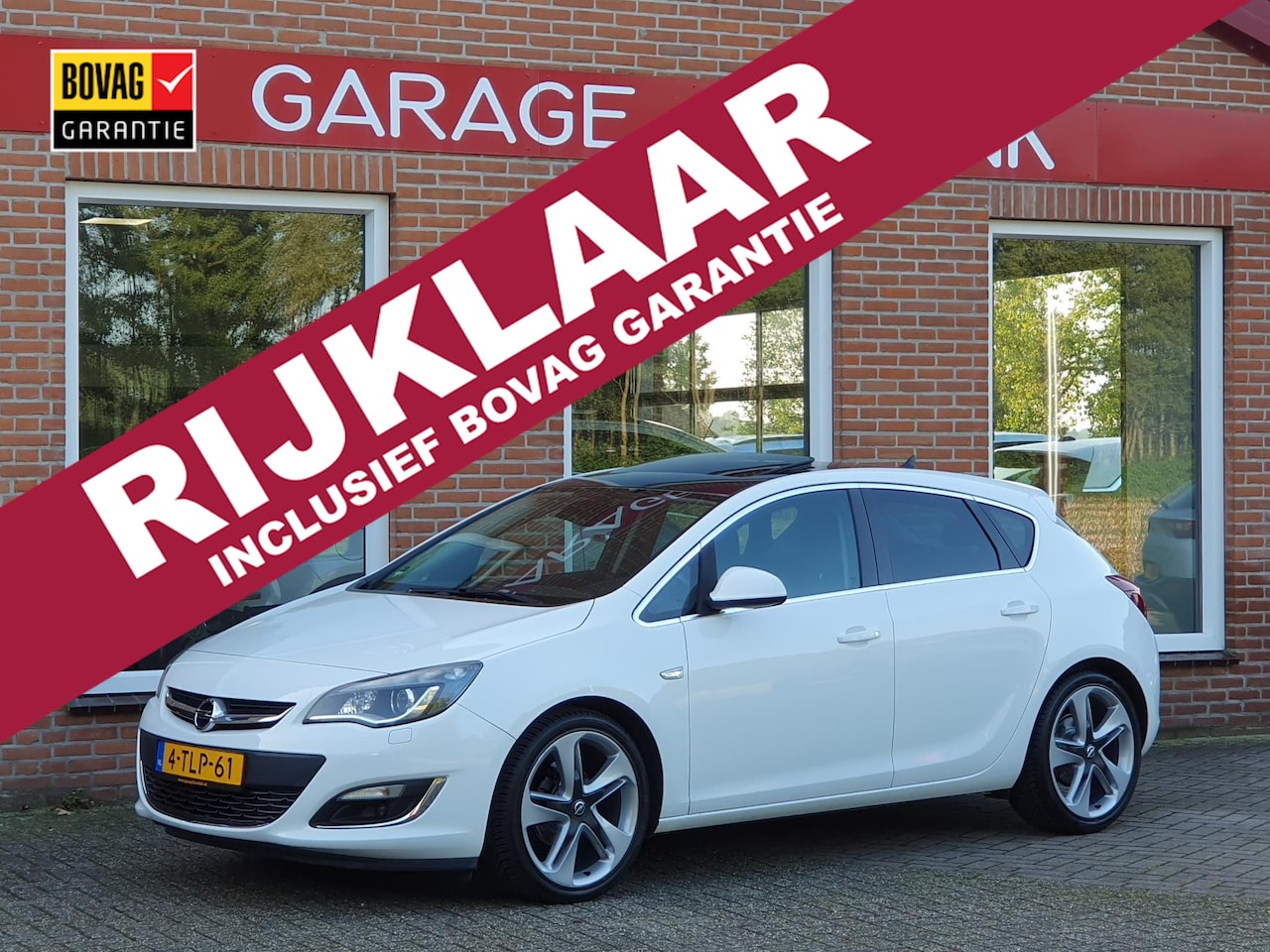 Opel Astra - 1.4 Turbo Sport 140PK 5drs clima, cruise, navi, pdc, agr, camera, leder, trekhaak RIJKLAAR - AutoWereld.nl