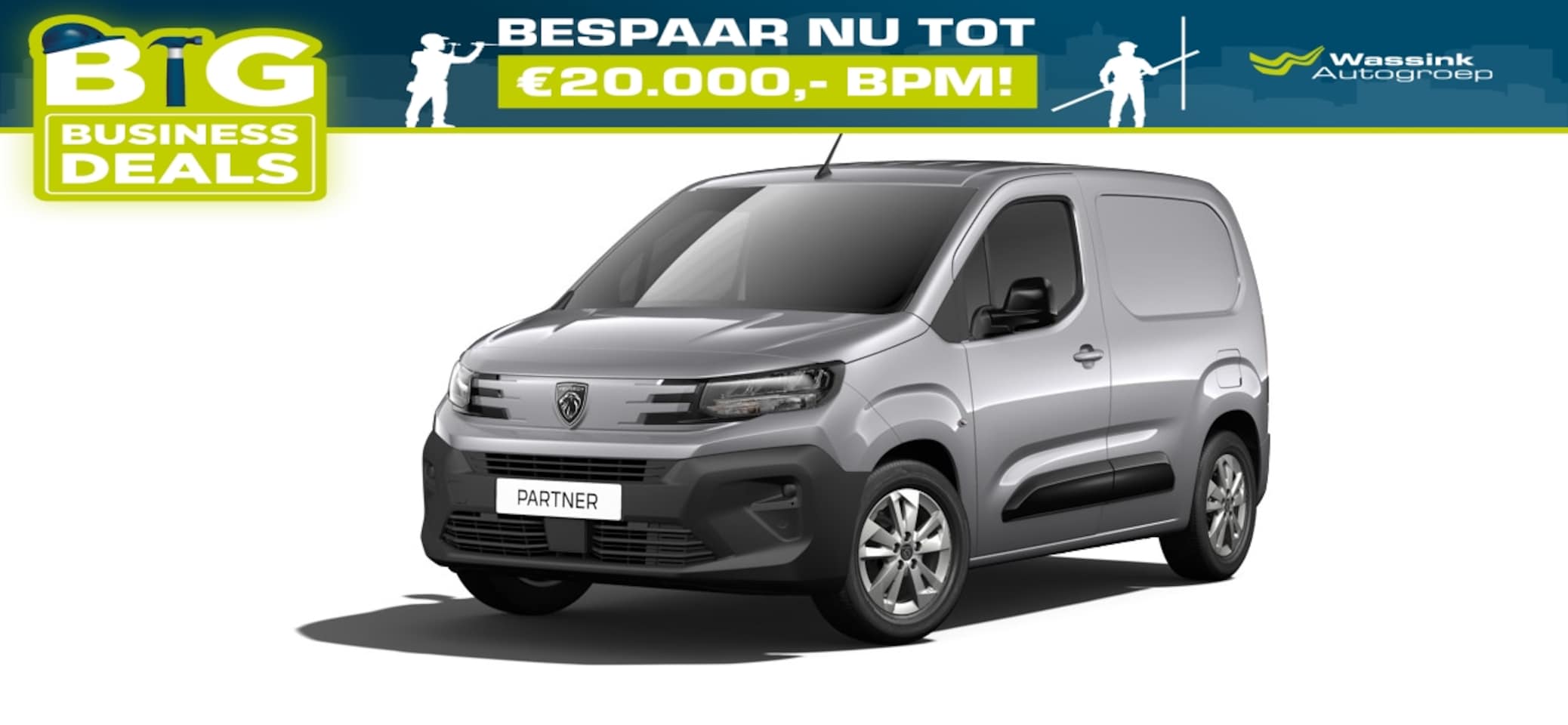 Peugeot Partner - 1.5 HDi 130pk | Automaat | Navigatie | Parkeercamera - AutoWereld.nl