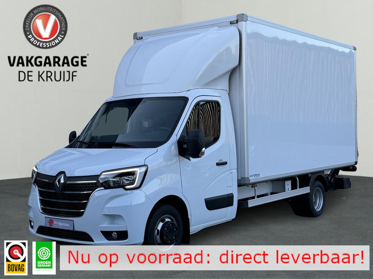 Renault Master - T35 2.3 dCi 165 L4 Bakwagen Lat om Lat | DHollandia Klep - AutoWereld.nl