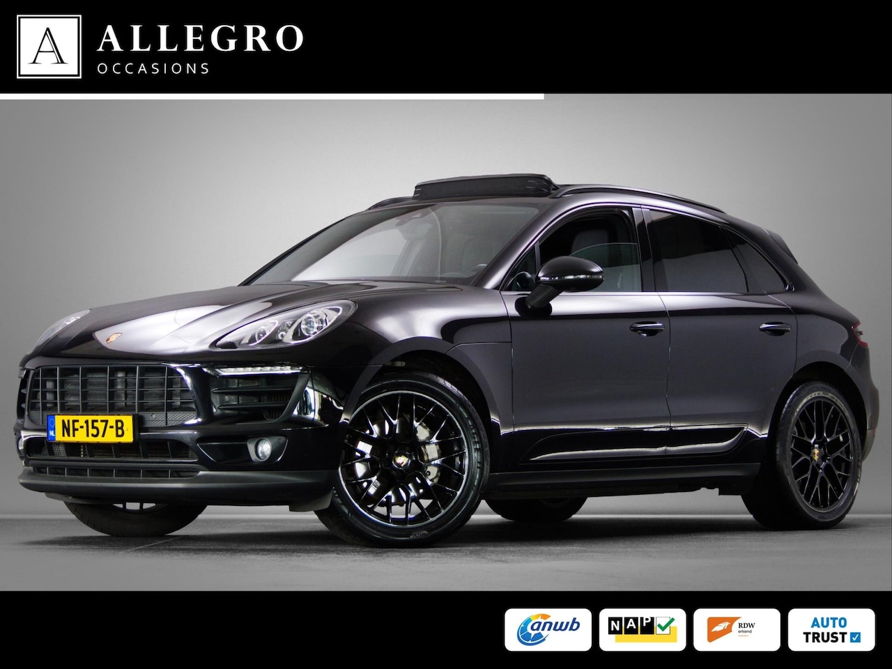 Porsche Macan - 3.0 S (SPORT CHRONO PAKKET, LUCHTVERING, DEALERONDERHOUDEN, SCHUIF-/KANTELDAK, TREKHAAK WE - AutoWereld.nl