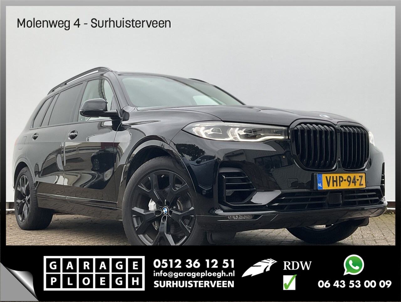 BMW X7 - xDrive 30D Van Excl.btw High Executive Pano.dak Leer Trekhaak Grijskenteken - AutoWereld.nl