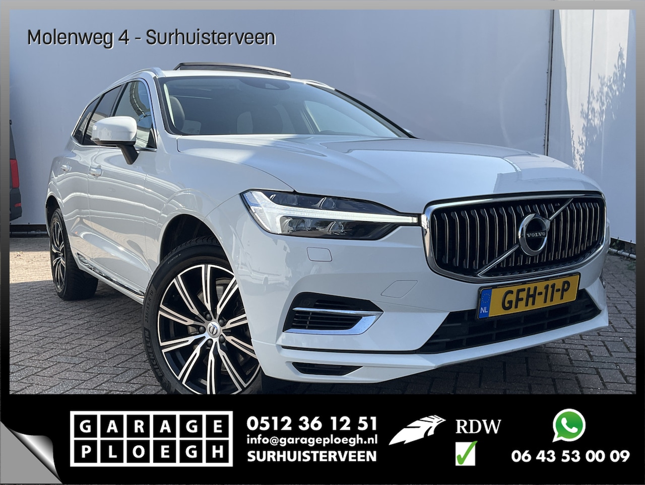 Volvo XC60 - 2.0 T6 PHEV AWD INSCRIPTION Harman/Kard Pano-Dak Stuur/stoelverw Trekhaak Plug-IN RECHARGE - AutoWereld.nl