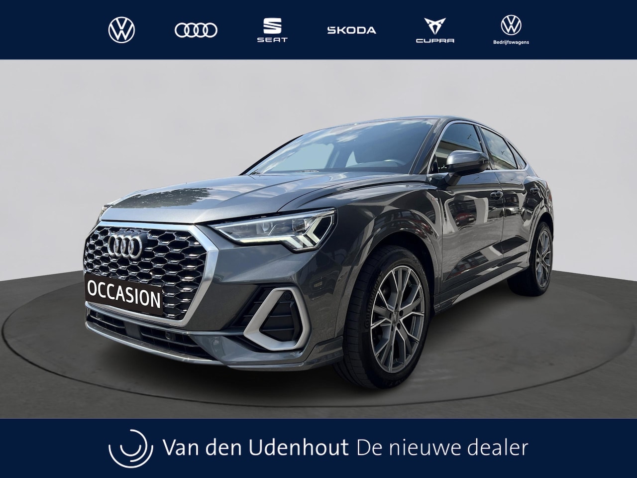 Audi Q3 Sportback - 35 TFSI 150pk S Edition / Adaptive Cruise / PH V+A / 19"/ Stoelverwarming - AutoWereld.nl