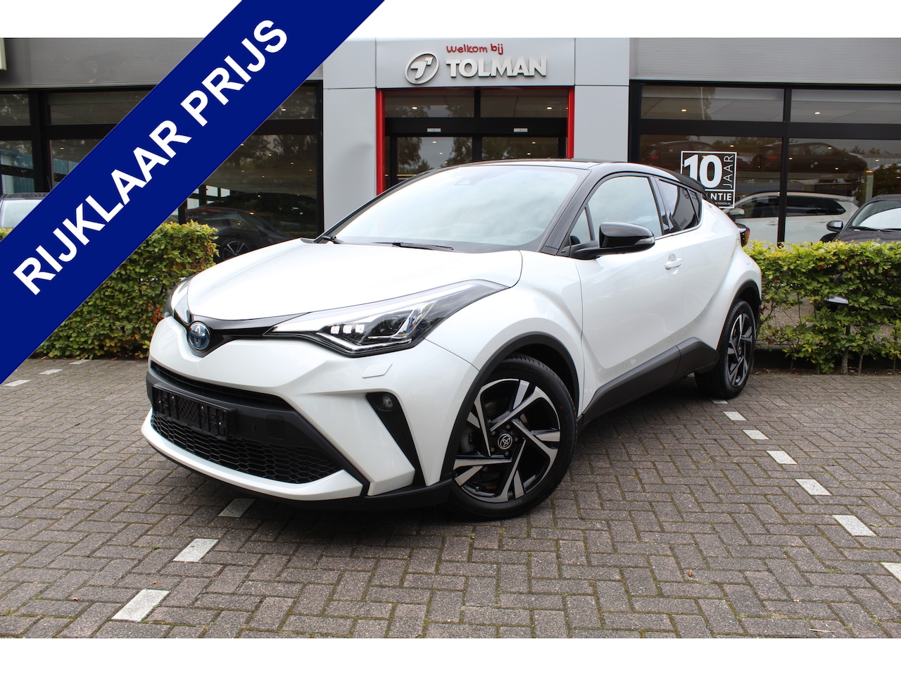 Toyota C-HR - 1.8 Hybrid Style Bi-Tone | Rijklaar | Parelmoer | Blind Spot | Navi | Apple/Android | LED - AutoWereld.nl