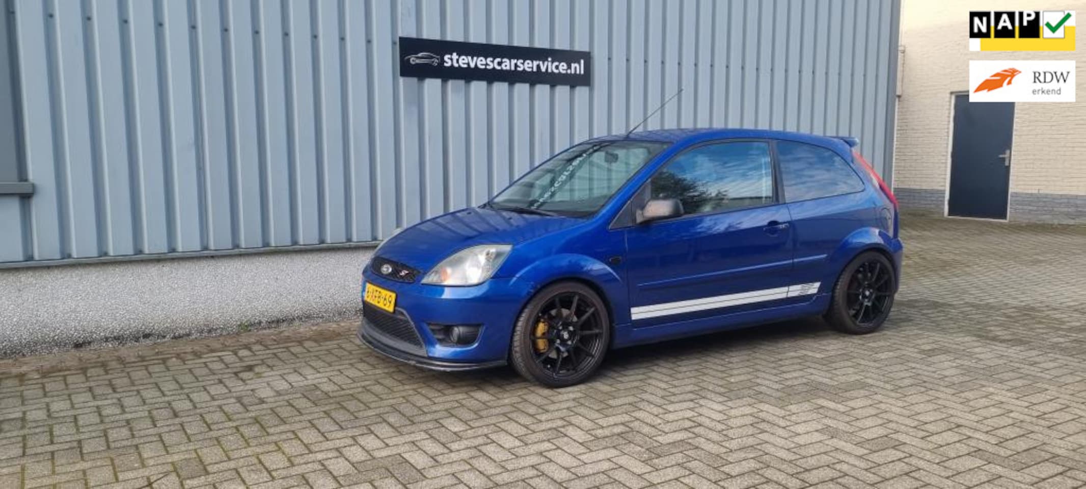 Ford Fiesta - 2.0-16V ST 150pk sparco wielen sebring uitlaat super leuke auto - AutoWereld.nl