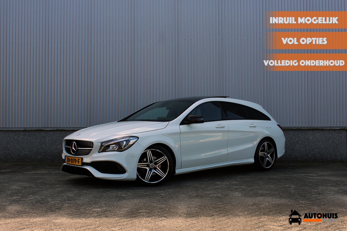 Mercedes-Benz CLA-klasse Shooting Brake - CLA 180 Aut. AMG Line Pano, Night, Carplay - AutoWereld.nl