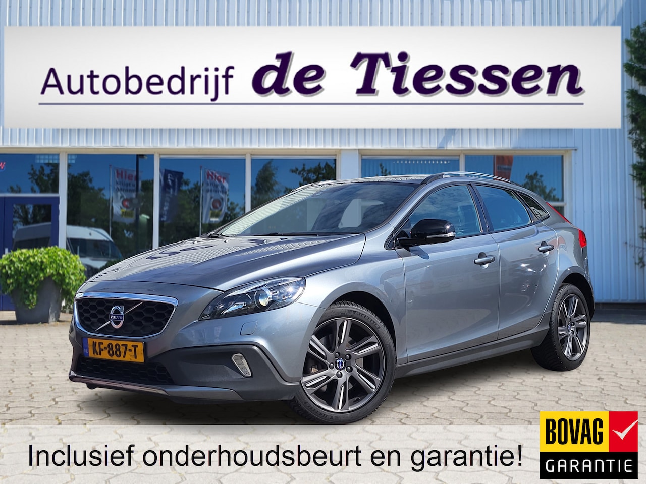 Volvo V40 Cross Country - 1.5 T3 153PK Summum luxury-line, Automaat, Panoramadak, Trekhaak, Leer, Rijklaar met beurt - AutoWereld.nl