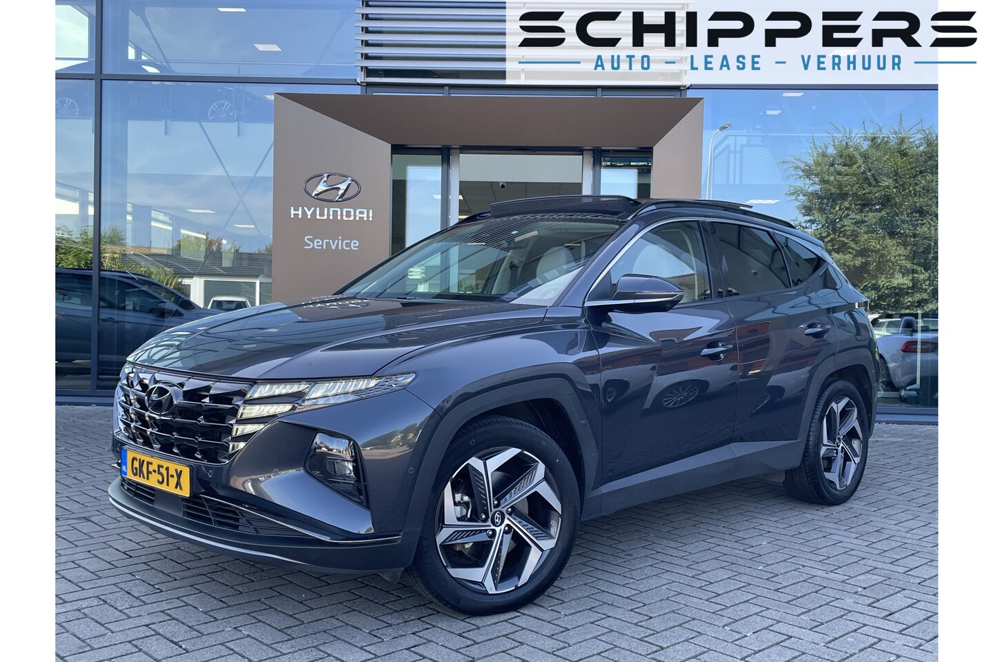 Hyundai Tucson - 1.6 T-GDI PHEV Premium Sky 4WD | 265pk | Plug-in Hybrid | schuif-kanteldak - AutoWereld.nl