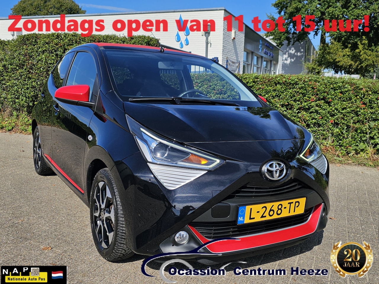 Toyota Aygo - 1.0 VVT-i x-Joy Cabrio Top, 1e Eig! Camera! Zondag OPEN! - AutoWereld.nl