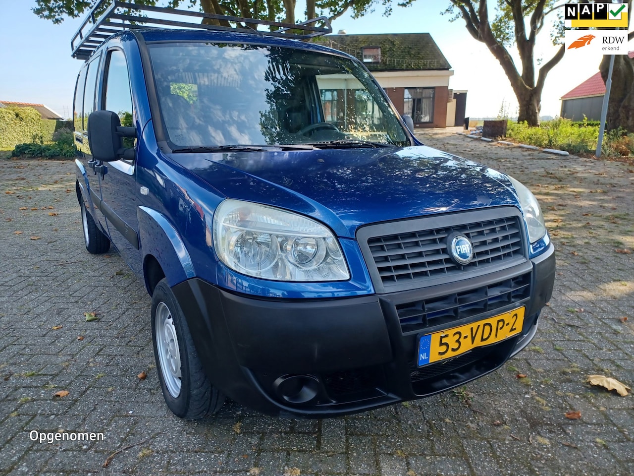 Fiat Doblò - 1.3 MultiJet Basis Maxi - AutoWereld.nl