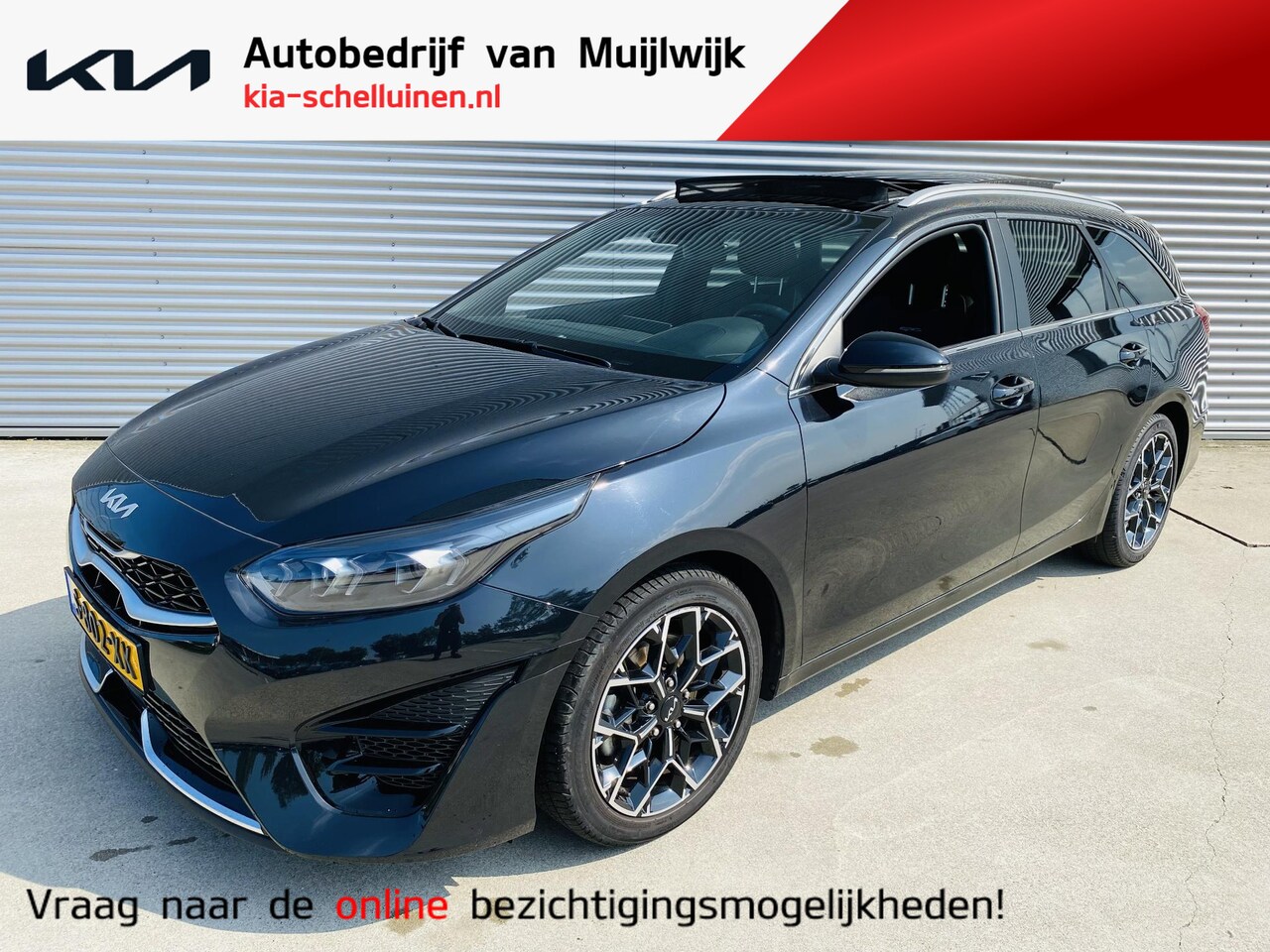 Kia Cee'd Sportswagon - Ceed 1.5 T-GDi GT-Line 160pk Panoramadak | BTW auto | Sportieve uitvoering | 1410kg trekge - AutoWereld.nl