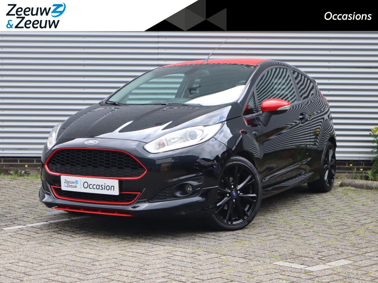 Ford Fiesta - 1.0 EcoBoost Red/Black Edition 140 PK | Cruise Control | Climate Control | Sony Audio | Na - AutoWereld.nl