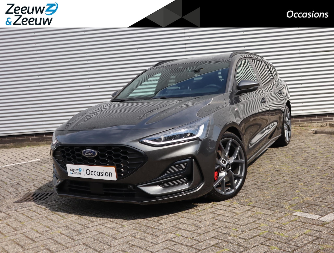 Ford Focus Wagon - 1.0 EcoBoost Hybrid ST Line X | UNIEK | LED Koplampen | Stoel, Stuur en Voorruitverwarming - AutoWereld.nl