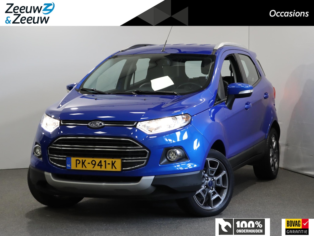 Ford EcoSport - 1.0 EcoBoost Titanium | Keyless | Camera | Cruise Control | Verwarmbare Voorruit | Stoelve - AutoWereld.nl