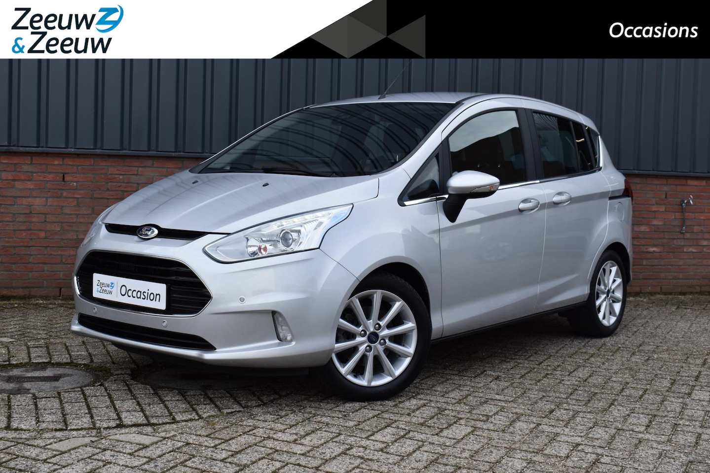 Ford B-Max - 1.0 EcoBoost Titanium |Zeer nette auto|Navigatie|Hoge zit|Voorruitverwarming|Dealer onderh - AutoWereld.nl