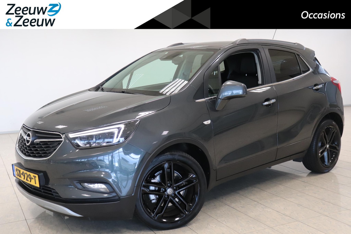 Opel Mokka X - 1.4 TURBO | BLACK EDITION | NAVI | 19'' VELGEN | SCHUIF / KANTELDAK | LEDER | - AutoWereld.nl