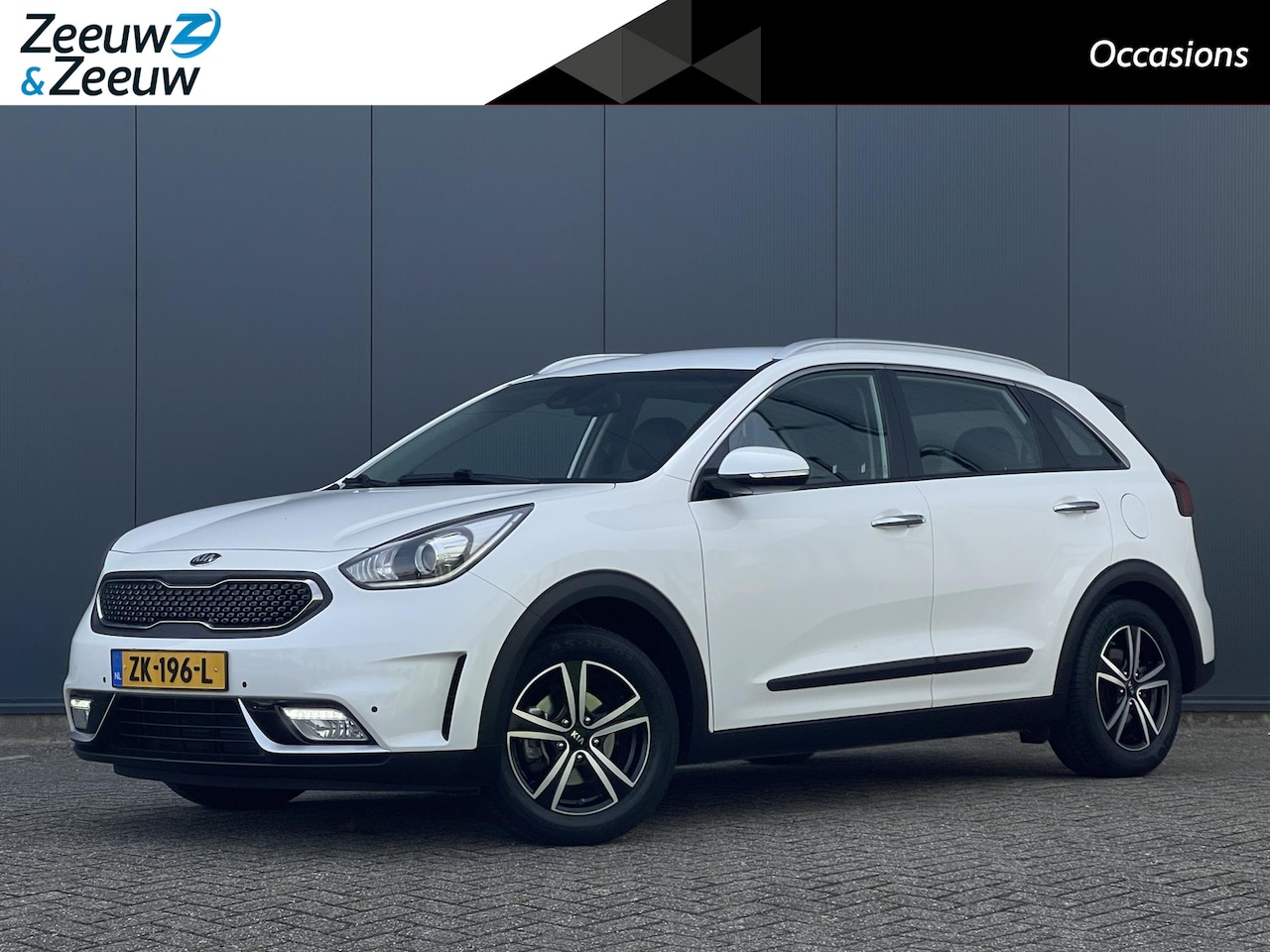 Kia Niro - 1.6 GDi Hybrid Dynamicline | Climate Control | Navi | Cruise Control | Parkeersensoren V+A - AutoWereld.nl