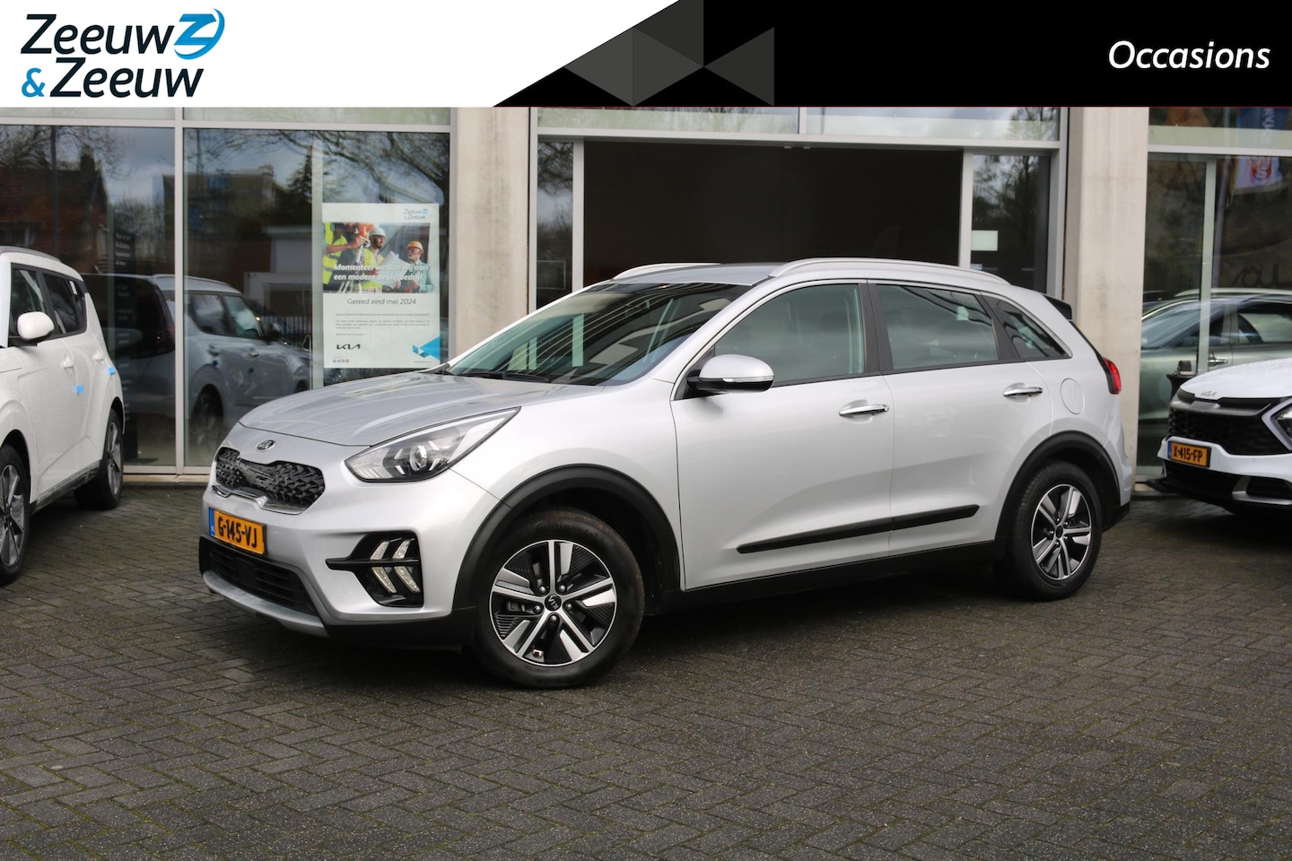 Kia Niro - 1.6 GDi Hybrid DynamicLine | Airco | Android Auto/Apple Carplay | Camera | LM Velgen | Fac - AutoWereld.nl