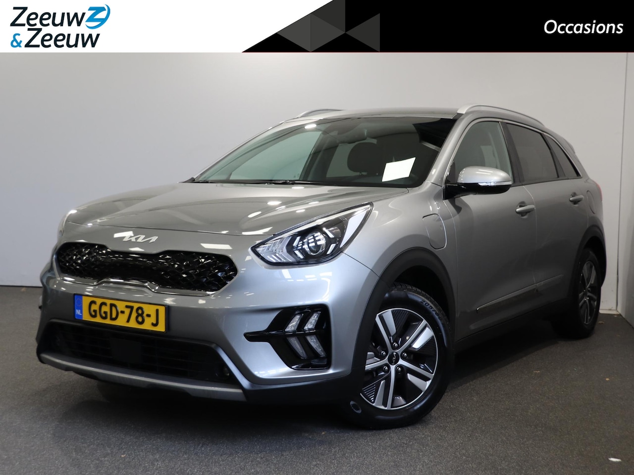 Kia Niro - 1.6 GDi PHEV DynamicLine Edition | Plug-in hybride | Stoel en stuurverwarming | Apple Carp - AutoWereld.nl