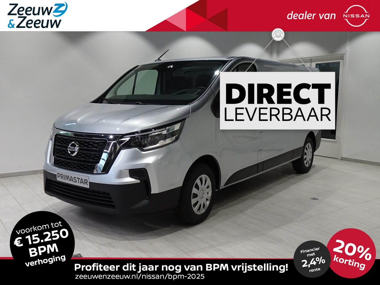 Nissan Primastar - 2.0 dCi L1H1 N-Connecta | AUTOMAAT | 150 PK | Euro 6D Full | NAVIGATIE |5 JAAR GARANTIE/16 - AutoWereld.nl