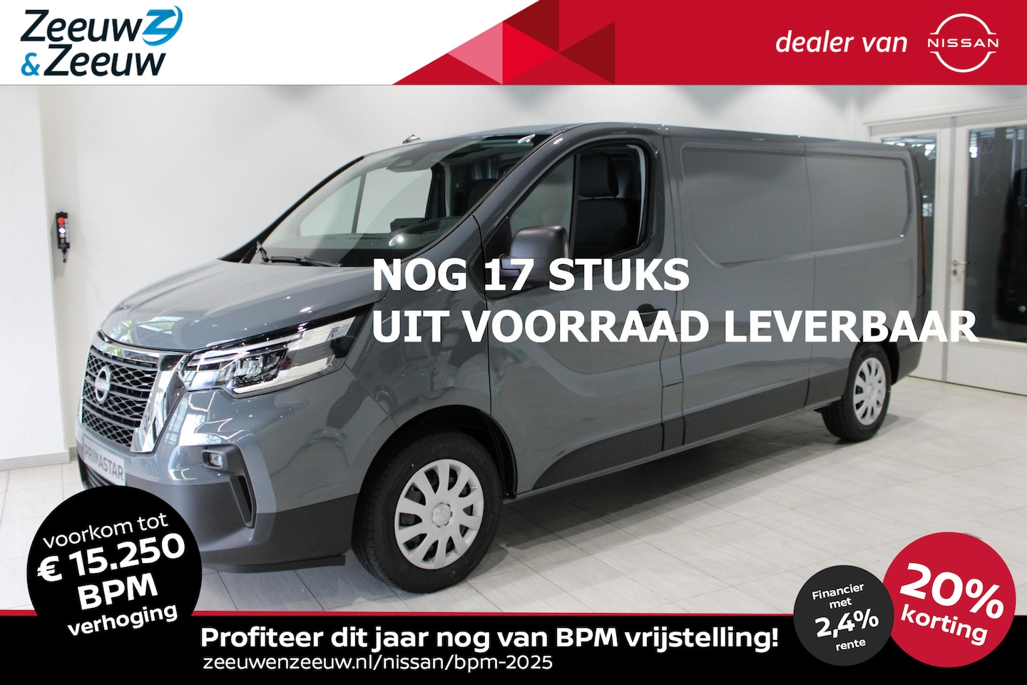 Nissan Primastar - 2.0 dCi L2H1 N-Connecta | 130PK |5 JAAR GARANTIE/160.00KM |20% KORTING !! | Trekhaak | UIT - AutoWereld.nl